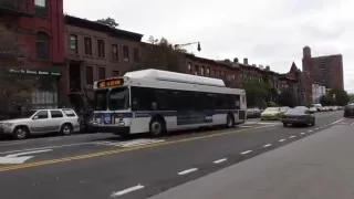 MTA NYCT Bus New Flyer C40LF on the B61