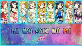Download Mi wa µ'sic no Mi - µ's [FULL ENG/ROM + COLOR CODED] | Love Live! MP3