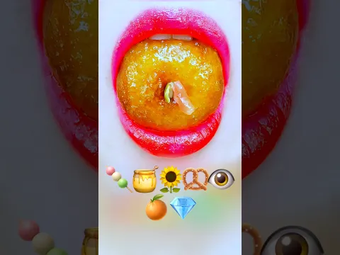 Asmr emojifood | cr: sunnyEating |sub💝#shorts #mukbang #asmr #food #ytshorts #satisfying #emoji