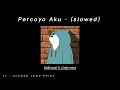 Percyoo Aku - (slowed) - Didik Budi ft. Cindy cntya