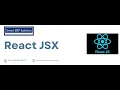React JSX Part 3