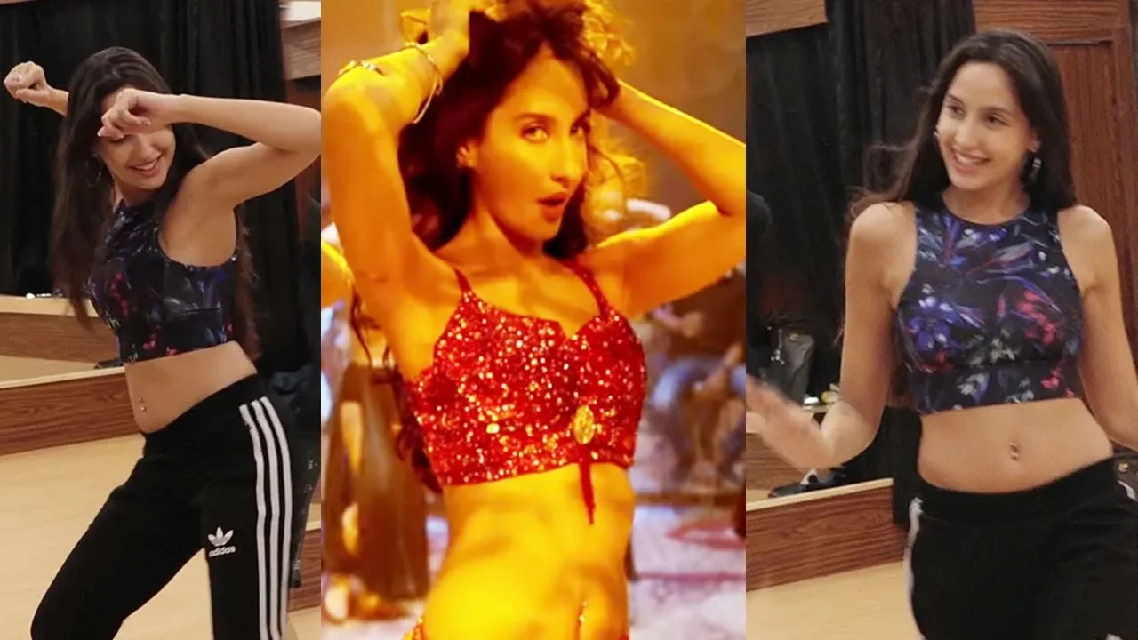 Nora Fatehi's SIZZLING Dance Rehearsals For Arabic Version Of 'Dilbar' Song