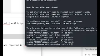 How to install Rust Programming Language in MacOS and VSCode