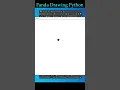 Panda using python turtle graphics