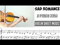 Download Lagu Free Sheet || Sad Romance - Ji Pyeong Kwon || Violin Sheet Music