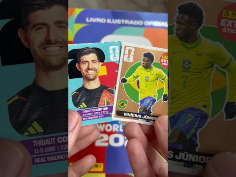Abrindo figurinhas da copa do mundo 2026 #copadomundo #fifa #futbol