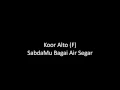 Download Lagu Koor Alto (F) - SabdaMu Bagai Air Segar