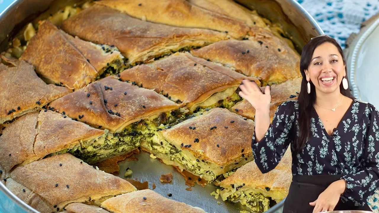 Spanakopita with Homemade Phyllo (Horiatiki)