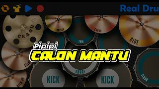 dj pipipi calon mantu tik tok viral real drum cover