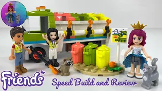 LEGO Friends Recycling Truck -Speed Build and Review 41712