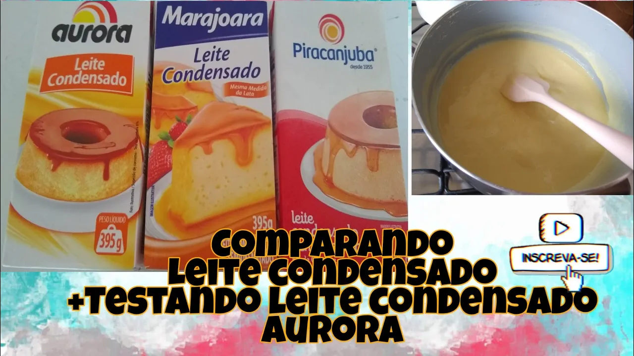 Leite condensado Semidesnatado x integral, segredo revelado.