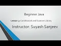 STEM Young Learners Camp - Beginner Java Lesson 3 Part 2