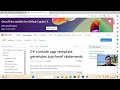 Microsoft Visual Studio 2022 Professional Console application development practices and new features