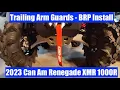Can Am Renegade A Arm Protection install from BRP