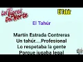 ¡Los Tigres del Norte!! "El Tahúr" En Karaoke