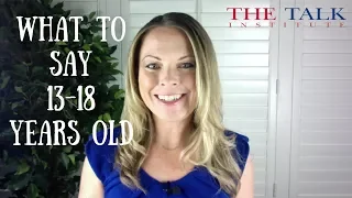 what kids need to know about sex 13 18 years old