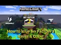 How To setup FTB SkyFactory 3 server and client with