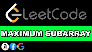 LeetCode Maximum Subarray Dynamic Programming and D C Python