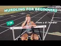 10 TIPS FOR HURDLE BEGINNERS how to hurdle hurdling 101 hurdler basics