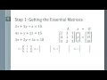 Cramer s Rule Tutorial How To Solve a 3x3 System Fully Worked Example