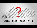 Which JBC tip do you need C470 C245 C210 or C115