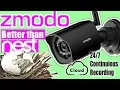 Zmodo Outdoor Wifi Camera Review BUDGET 2019