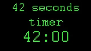 42 seconds timer