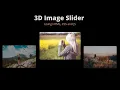 3D Image Slider Using HTML and CSS