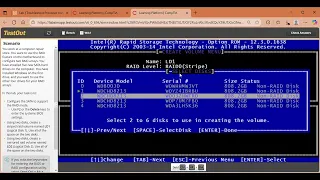Prepare Disk for Installation 6 2 3 Lab TestOut