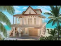 Building a Beach House in Bloxburg w Anix Faulty