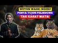 Lagu WETON WAGE: TERLIHAT LEMAH, TAPI PUNYA TUJUH PELINDUNG TAK KASAT MATA! - MAKNA WETON