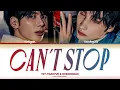TXT Taehyun \u0026 HueningKai Can't Stop Lyrics (Color Coded Lyrics)