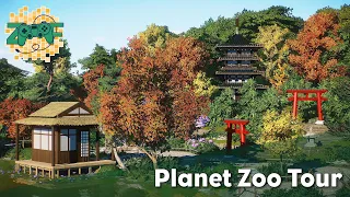 Mini Japanese Garden | Mini Zoo Competition WINNER | Planet Zoo Tour