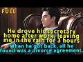 Download Lagu He drove his secretary home after work, leaving me in the rain for 3 hours. When he got back...