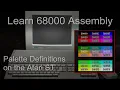 Palette definitions on the Atari ST - Learn 68000 ASM Lesson P14