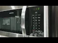 Turn off the annoying long beeps on a Frigidaire microwave