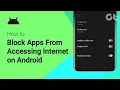 How To Block Apps From Accessing Internet on Android Restrict Data Usage For Apps Guiding Tech