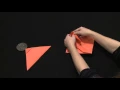 Letterlocking Rowe Triangle Letter Connecticut USA c 1940s UH0054