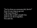 THE BOOK OF MORMON- 'You and Me (But Mostly Me)' Lyrics