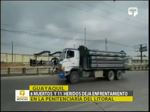 6 muertos y 11 heridos deja enfrentamiento en la Penitenciaría del Litoral