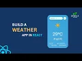 How To Make Weather App Using React JS 2025 Weather API React Project Tutorial