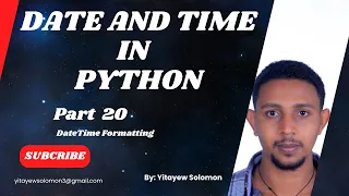 42 Master Date Time Formatting in Python strftime strptime Made Easy Part 1