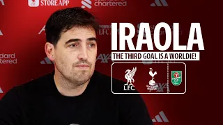 Iraola's reaction: Szoboszlai 'worldie' & Carabao Cup win | Liverpool 3-1 Tottenham