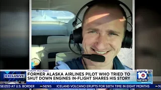 Former Alaskan Airlines pilot accused of trying to crash plane speaks out