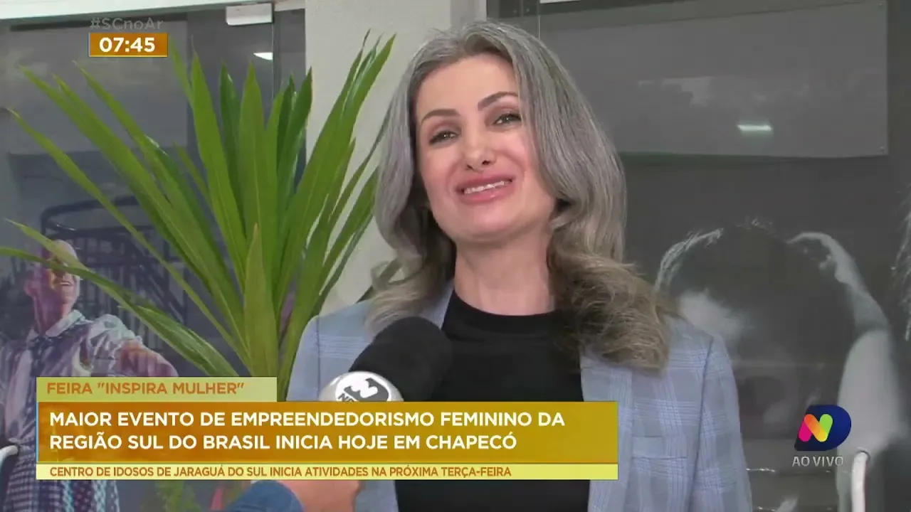 Feira 'Inspira Mulher' começa nesta sexta-feira, em Chapecó