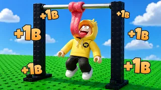 Aku Berlatih Lidah Terkuat untuk Menghancurkan Tembok || ROBLOX