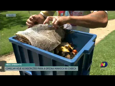 Começam as inscrições para a Oficina Minhoca na Cabeça