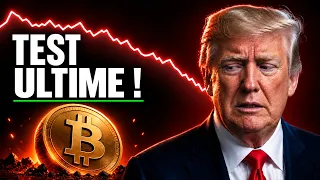BITCOIN : le test ULTIME commence (chute ou explosion ?)