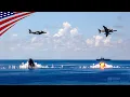 Tense US Marines in Action Off Venezuela – Bomb Drops, Deck Shooting, Small Boat Ops