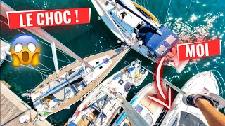 3H en haut du mat , j’échappe à la collision #voiliercoraille